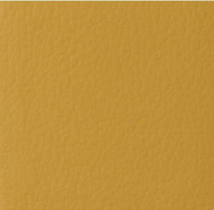 Girasole contemporary Italian upholstery leather in yellow